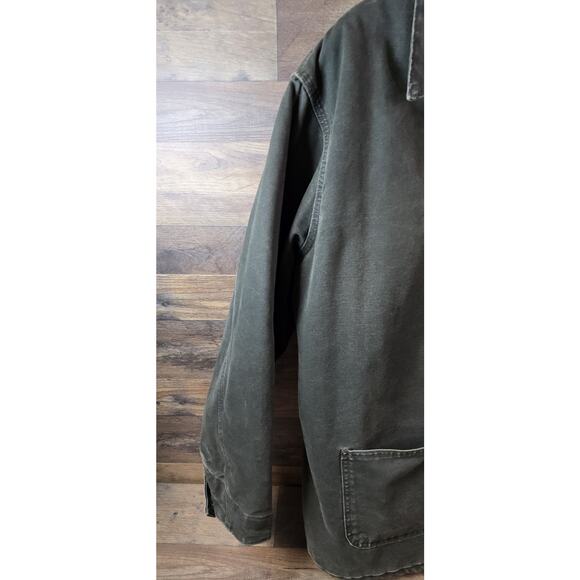 Vintage Carhartt C58 MOS Blanket-Lined Duck Chore Jacket Size XL Green - Picture 4 of 16